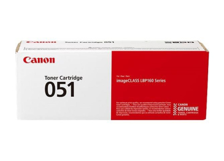 Canon TONER CRG 051 černý pro LBP162dw, MF269dw, MF267dw, MF264dw (1700 str.)