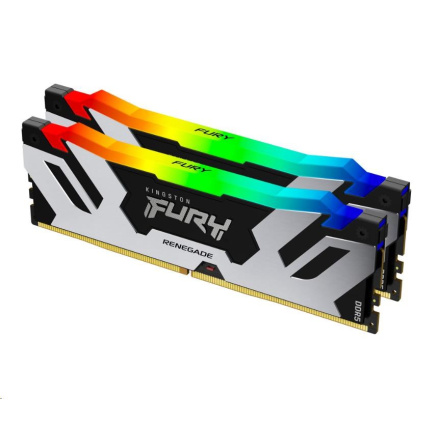 KINGSTON DIMM DDR5 32GB (Kit of 2) 6400MT/s CL32 FURY Renegade RGB