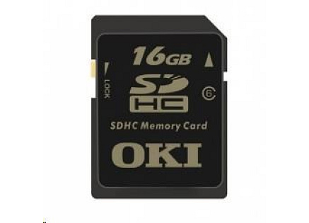 OKI Paměťová karta SDHC 16 GB pro C822/C823/C831/C833/C841/C843
