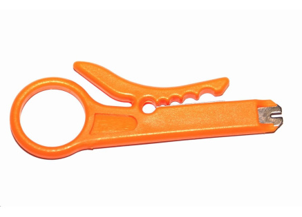 Univerzální stripovací nástroj pro UTP/FTP kabely s terminátorem 110