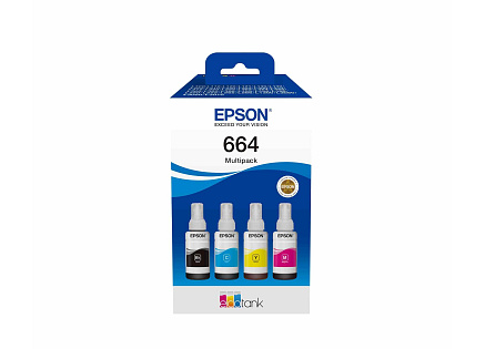EPSON ink 664 EcoTank 4-colour multipack EPSON ink 664 EcoTank 4-colour multipack