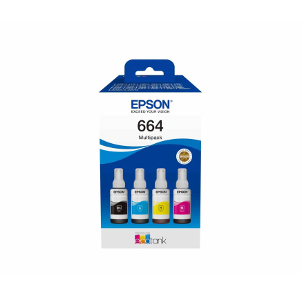 EPSON ink 664 EcoTank 4-colour multipack EPSON ink 664 EcoTank 4-colour multipack