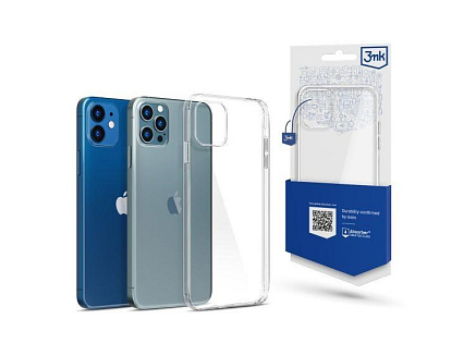 3mk ochranný kryt Clear Case pro Apple iPhone 12 / 12 Pro, čirá