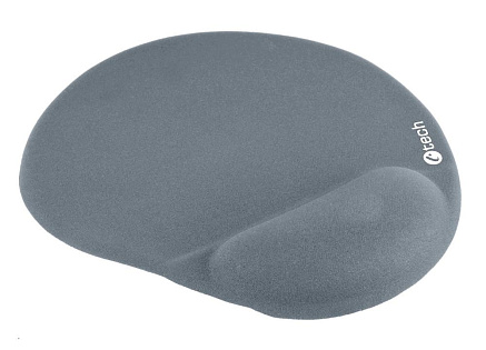 C-TECH Podložka pod myš gelová MPG-03, šedá, 240x220mm