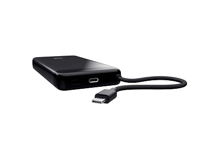 TRUST Powerbanka Fiera, 20000 mAh, S kabelem, 2x USB-C, černá TRUST Powerbanka Fiera, 20000 mAh, S kabelem, 2x USB-C, černá