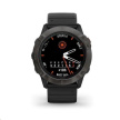 Garmin epix Pro (Gen 2) Glass - 51 mm - Gray / Black Silicone Band EU