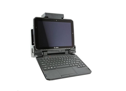 Zebra vehicle charging-/communication station, with lock