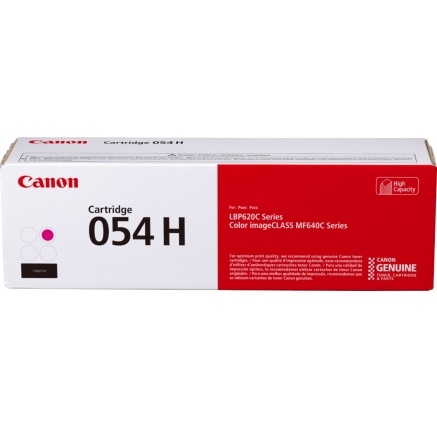 Canon TONER CRG-054H purpurový pro LBP621Cw, LBP623Cdw, MF641Cw, MF643Cdw (2 300 str.)