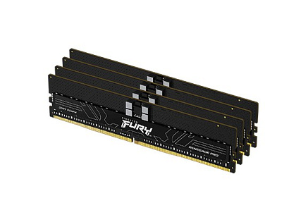 KINGSTON DIMM DDR5 64GB(Kit of 4) 5600MT/s ECC Reg FURY Renegade Pro EXPO KINGSTON DIMM DDR5 64GB(Kit of 4) 5600MT/s ECC Reg FURY Renegade Pro EXPO