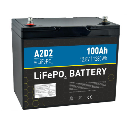 AVACOM A2D2 Baterie pro LiFePO4 12,8V 100Ah M8 (Gotion cells)