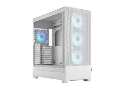 FRACTAL DESIGN skříň Pop XL Air RGB White TG Clear Tint, 2x USB 3.0, bez zdroje, E-ATX