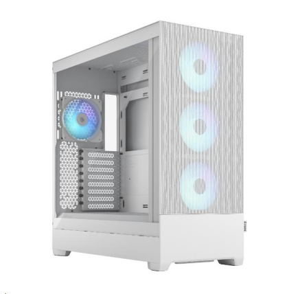 FRACTAL DESIGN skříň Pop XL Air RGB White TG Clear Tint, 2x USB 3.0, bez zdroje, E-ATX FRACTAL DESIGN skříň Pop XL Air RGB White TG Clear Tint, 2x USB 3.0, bez zdroje, E-ATX