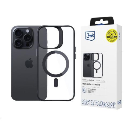 3mk ochranný kryt Satin Armor MagCase pro iPhone 15 Pro 3mk ochranný kryt Satin Armor MagCase pro iPhone 15 Pro