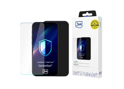 3mk kryt+tvrzené sklo ComfortDuo Matt Black pro Samsung Galaxy A36/A56