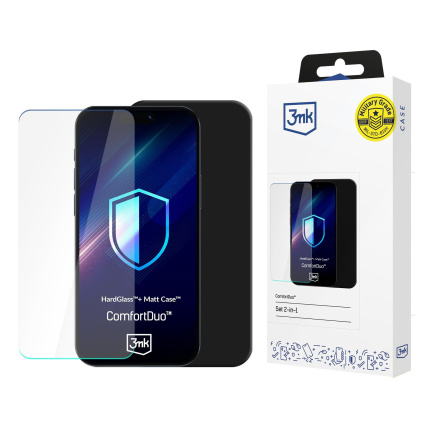 3mk kryt+tvrzené sklo ComfortDuo Matt Black pro Samsung Galaxy A36/A56 3mk kryt+tvrzené sklo ComfortDuo Matt Black pro Samsung Galaxy A36/A56