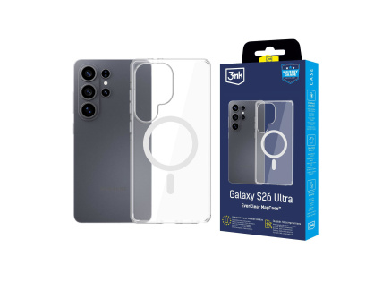 3mk ochranný kryt EverClear MagCase pro Samsung Galaxy S26 Ultra