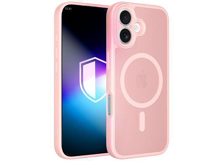 3mk ochranný kryt Misty MagCase Pink pro Apple iPhone 17