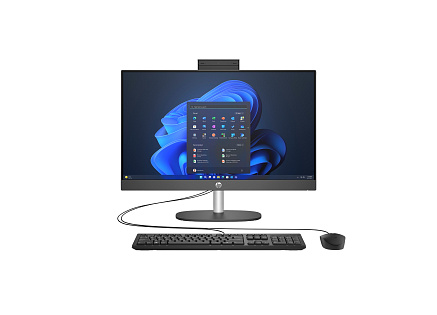 HP AIO ProOne 240 G10 AiO 23.8 NT i3-N300,8GB,512GB NVMe, WiFi 6 + BT,klávesnice a myš,65W externí,šedá,HDMI,Win11Home