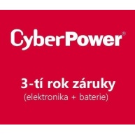 CyberPower 3-tí rok záruky pro BU650E-FR, UT650EG-FR, UT650EG