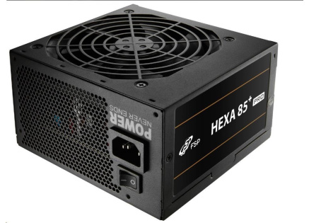 Fortron zdroj 450W HEXA 85+ PRO 450, full range, ATX, Bronze, DC/DC