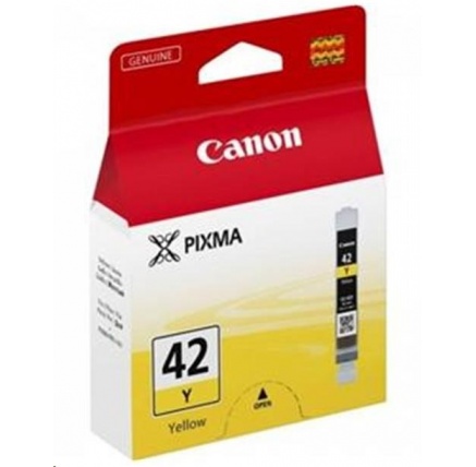 Canon CARTRIDGE CLI-42 Y žlutá pro Pixma PRO-100 (284 str.) Canon CARTRIDGE CLI-42 Y žlutá pro Pixma PRO-100 (284 str.)