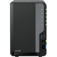 Synology DS225+ DiskStation (4C/CeleronJ4125/2,0-2,7GHz/2GBRAM/2xSATA/2xUSB3.2Gen1/1x2,5GbE/1xGbE)