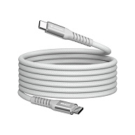 VERBATIM Kabel USB-C Sync & Charge, 100W, Magnetický, 120cm, šedá