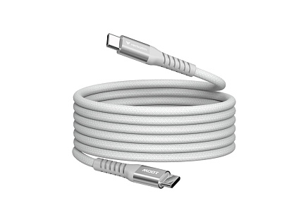 VERBATIM Kabel USB-C Sync & Charge, 100W, Magnetický, 120cm, šedá VERBATIM Kabel USB-C Sync & Charge, 100W, Magnetický, 120cm, šedá
