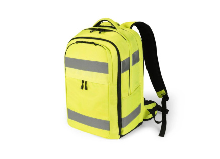 DICOTA Backpack HI-VIS 32-38 litre yellow