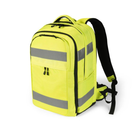DICOTA Backpack HI-VIS 32-38 litre yellow