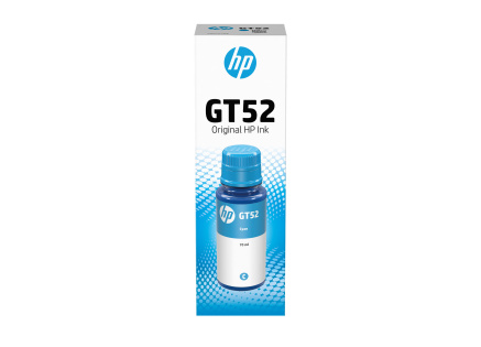HP GT52 Cyan Original Ink Bottle (8,000 pages)