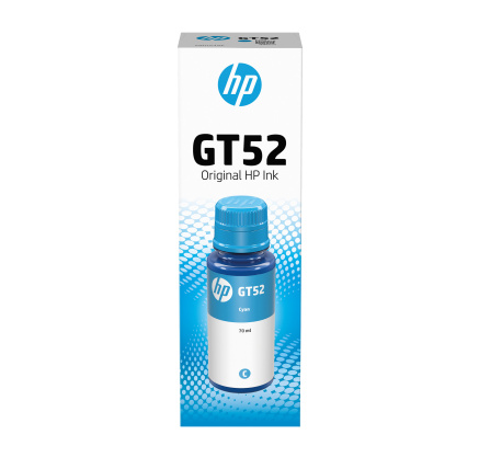 HP GT52 Cyan Original Ink Bottle (8,000 pages) HP GT52 Cyan Original Ink Bottle (8,000 pages)