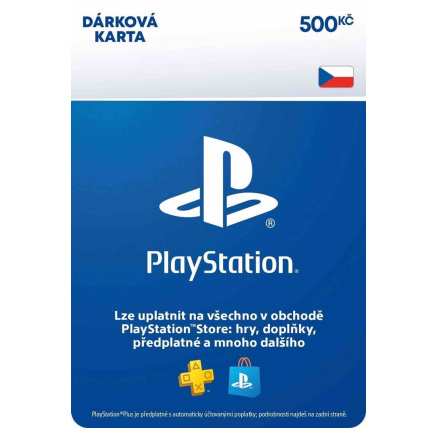 SONY Playstation Live Card Dual CZK500/CZ