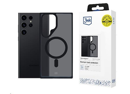 3mk ochranný kryt Smoke MagCase pro Samsung Galaxy S23 Ultra