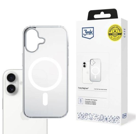 3mk ochranný kryt Frosty MagCase White pro Apple iPhone 17 3mk ochranný kryt Frosty MagCase White pro Apple iPhone 17