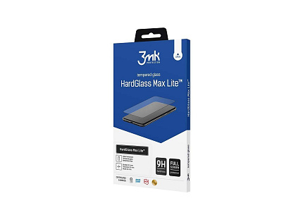 3mk tvrzené sklo HardGlass Max Lite Black pro Xiaomi 17 / 17 Pro