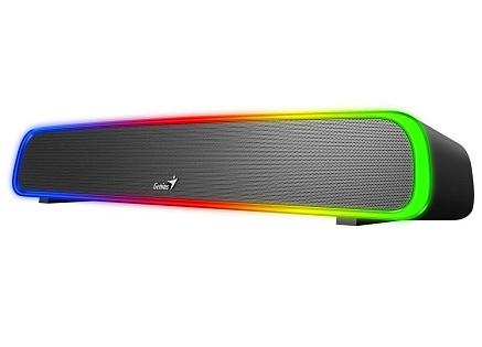 GENIUS reproduktory USB SoundBar 200BT/ Bluetooth/ 3,5" jack/ 4W/ RGB/ černá GENIUS reproduktory USB SoundBar 200BT/ Bluetooth/ 3,5" jack/ 4W/ RGB/ černá