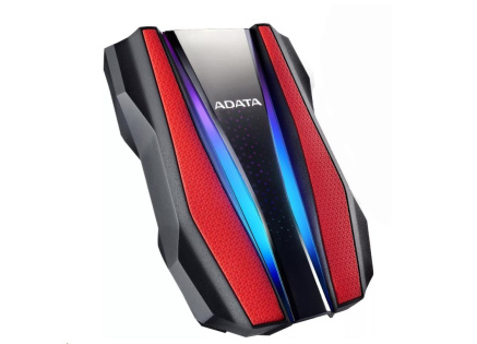 ADATA Externí HDD 2TB 2,5" USB 3.2 HD770G, červená