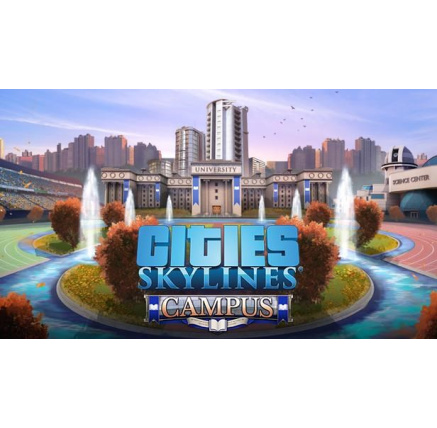 Cities: Skylines - Campus (PC) klíč Steam Cities: Skylines - Campus (PC) klíč Steam