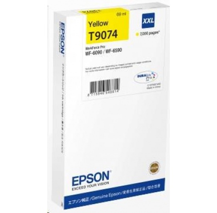 EPSON Ink bar WorkForce-WF-6xxx Ink Cartridge Yellow XXL 69 ml