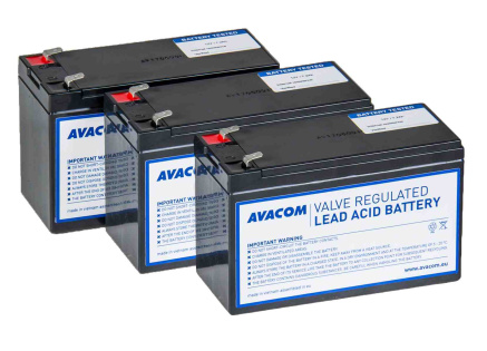 AVACOM AVA-RBP03-12072-KIT - baterie pro UPS CyberPower, EATON, Effekta, FSP Fortron, Legrand
