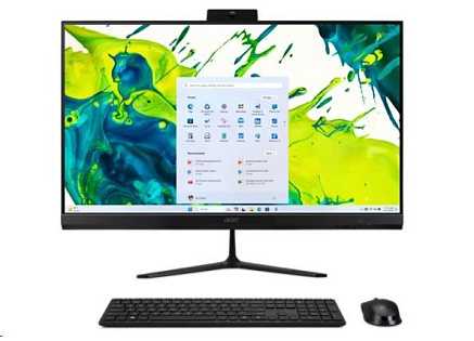 ACER PC AiO Aspire C27-2G_LUBR75825U_65W,R7 5825U,27"FHD,16GB,512GB SSD,UHD,W11P,Black