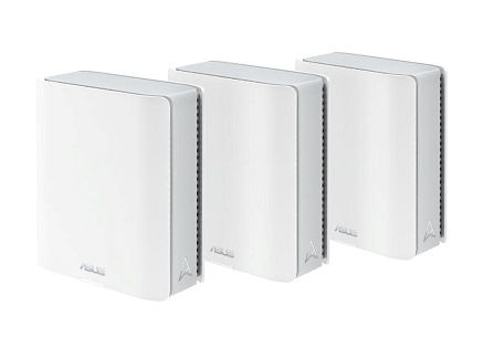 ASUS ZenWifi BT10 3-pack, WiFi7 Extendable Router, AiMesh, 2x WAN/LAN, 1x LAN, 1x 3.0