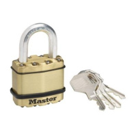 Master Lock Mosazný visací zámek -  Excell - 45mm