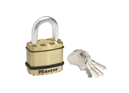 Master Lock Mosazný visací zámek - Excell - 45mm Master Lock Mosazný visací zámek - Excell - 45mm