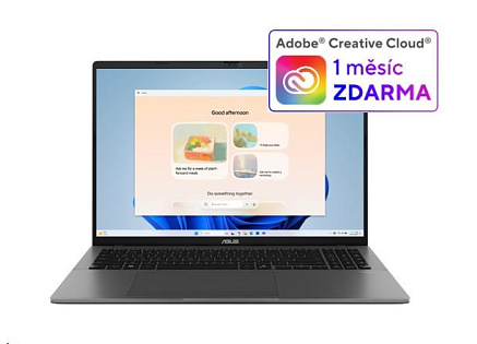 ASUS NTB Vivobook S16 (S3607VA-RP107W), Core 5 210H, 16" 1920x1200, 16GB, 512GB SSD, UHD, W11 Home, Matte Gray ASUS NTB Vivobook S16 (S3607VA-RP107W), Core 5 210H, 16" 1920x1200, 16GB, 512GB SSD, UHD, W11 Home, Matte Gray