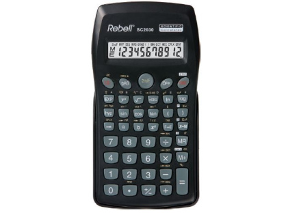 REBELL kalkulačka - SC2030 BX - černá