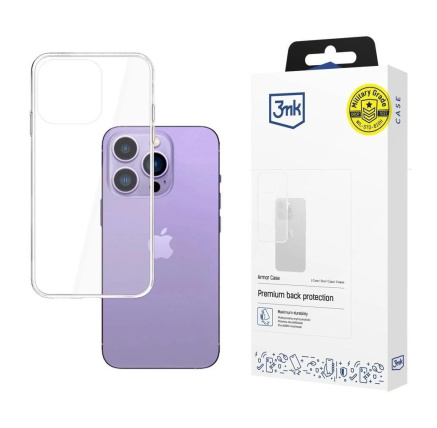 3mk ochranný kryt Armor Case pro Apple iPhone 14 Pro Max, čirá 3mk ochranný kryt Armor Case pro Apple iPhone 14 Pro Max, čirá