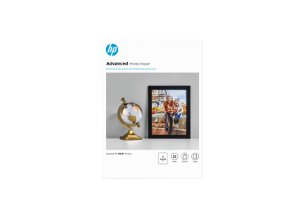 HP Advanced Glossy Photo Paper-25 sht/A4/210 x 297 mm, 250 g/m2, Q5456A HP Advanced Glossy Photo Paper-25 sht/A4/210 x 297 mm, 250 g/m2, Q5456A