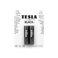 TESLA BATTERIES AA BLACK+ ( LR06/ BLISTER FOIL 2 PCS )